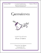 Greensleeves Handbell sheet music cover